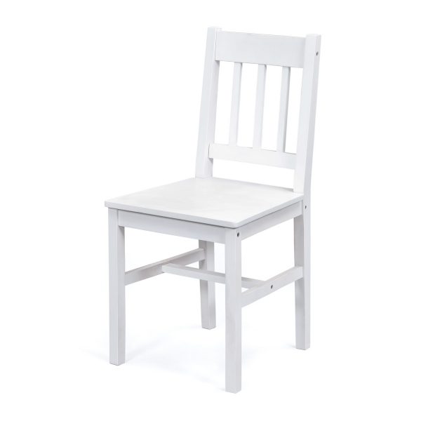 Jedálenská stolička PALMIRO biely lak