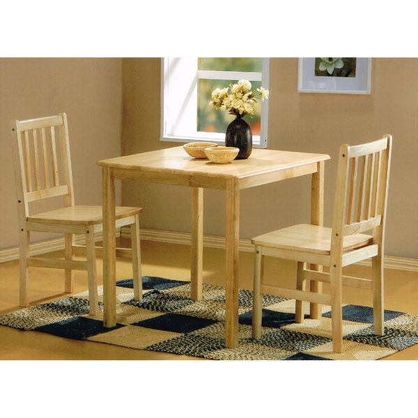 Stôl + 2 stoličky GENT lak