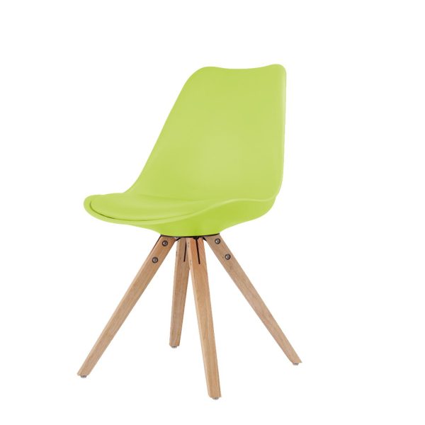 Jedálenská stolička LADY zelená