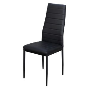 Jedálenská stolička SIGMA čierna