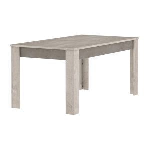 Jedálenský stôl 170x90 ANTIBES dub/béžový betón