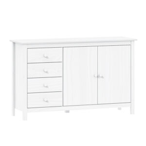 Komoda 2 dvere + 4 zásuvky TORINO biela