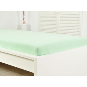 Prestieradlo jersey IDEAL 180x200 svetlo zelené